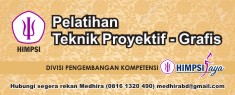 Jadwal Pelatihan Teknik Proyektif Grafis HIMPSI Jaya Divisi Pengembangan Kompetensi