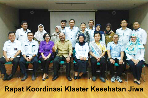 Rapat Koordinasi Klaster Kesehatan Jiwa